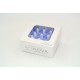 ROSA PRECIOUS d.2,5 cm - COLORE BLU GLICINE - IMBALLO 16 pz