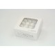 16 PRECIOUS ROSES d.2,5 cm - WHITE COLOR  - MIN. 1 BOX