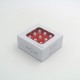 16 ROSE PRECIOUS d.2,5 cm - COLORE CORALLO - MIN. 1 BOX