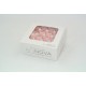 16 PRECIOUS ROSES d.2,5 cm - PASTEL PINK COLOR  - MIN. 1 BOX