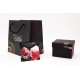 FLOWERCUBE ROSA 10X10 + PACKAGING - CORALLO/CORAL