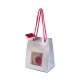 MADE IN FLOWERS BAG - CUBO VETRO 6X6 ROSA VERA PROFUMATA - COLORE RED