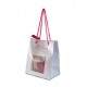 MADE IN FLOWERS BAG - CUBO VETRO 8X8 ROSA VERA PROFUMATA - COLORE RED