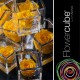 FLOWERCUBE ROSA 8X8 + PACKAGING - GIALLO/YELLOW