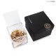 FLOWERCUBE ROSA 8X8 + PACKAGING - COLORE ORO