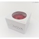1 ROSA GRAN PRIX d.10 cm - COLORE ROSSO - GLITTER ARGENTO - MIN. 1 BOX