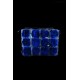 TRANSPARENT BOX d.6 h.30 - SCENTED ROSE WITH STEM - BLU