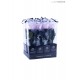 TRANSPARENT BOX d.6 h.30 - SCENTED ROSE WITH STEM - PINK