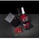 FLOWERCUBE PLATINUM ESSENCE DOOR 1 ROSA 80 X 80 X h120 + PACKAGING - COLORE ROSSO